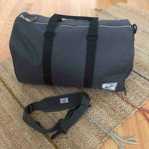 Grey Herschel Duffle Travel Bag